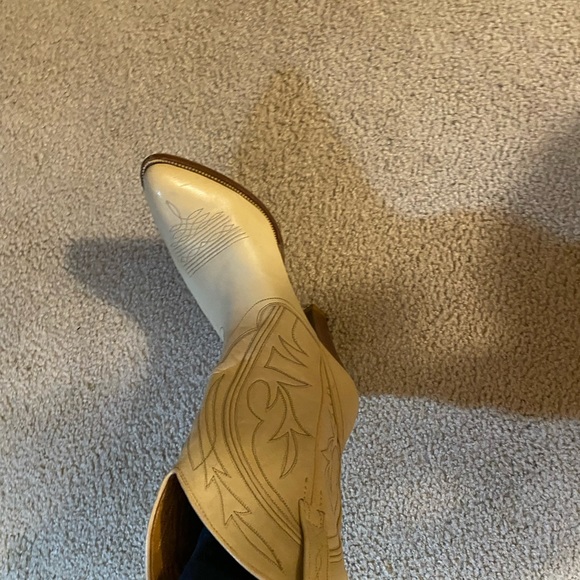 Low Rise Dan Post vintage Cowboy style boots - Picture 7 of 10
